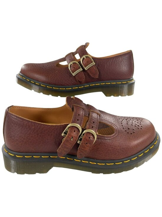 Dr. Martens Shoes - Dr. Martens Mary Jane Cashew Leather Shoes 8065 Women's Size US 9 NEW